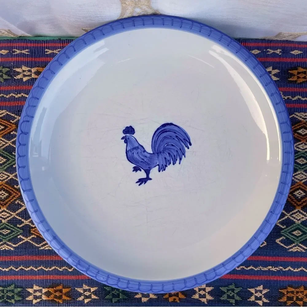 Folkcraft Stoneware Dinner Plates